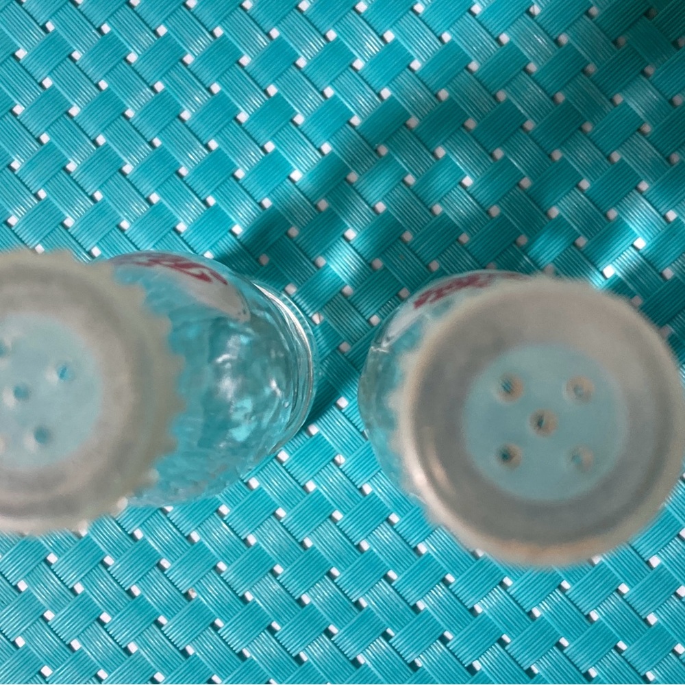 Vintage Pepsi Cola Glass Salt & Pepper - Picture 3 of 5